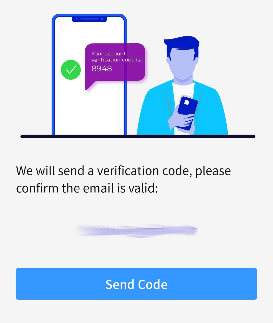 Confirming email address