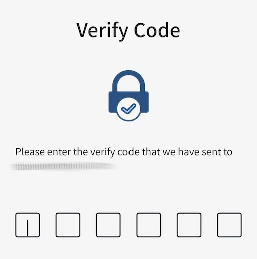 Enter code