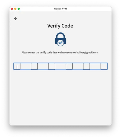 Confirm email